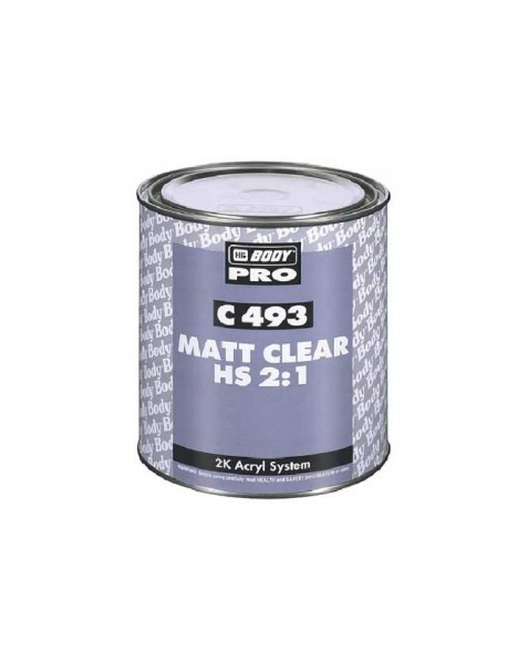 ΒΕΡΝΙΚΙ C493 MATT CLEAR HS 2:1